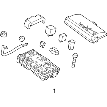 GM 22938539 Block Assembly, Front Compartment Fuse