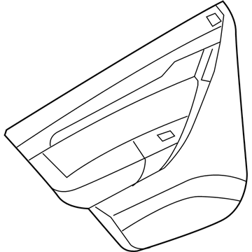 GM 95996795 Carpet,Front Side Door Lower