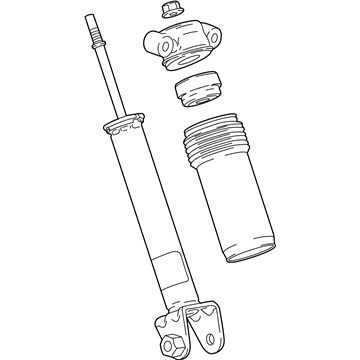 Chevy 23202881 Shock