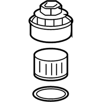 Saturn 12605565 Oil Filter Housing