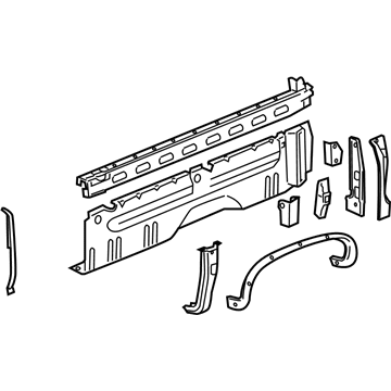 GMC 22739524 Inner Panel