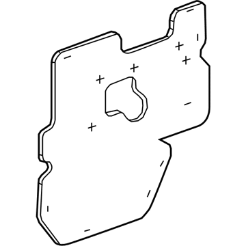 Cadillac 22977610 Insulation