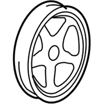 Chevy 12593693 Pulley