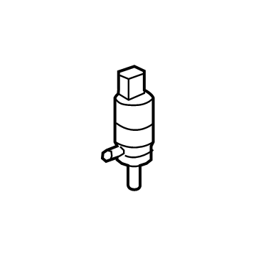 GM 13508971 Pump Assembly, Windshield Washer