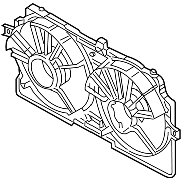 Chevy 89019107 Shroud