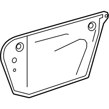 Buick 9061236 Water Deflector