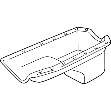 1989 Pontiac 6000 Oil Pan - 10044674