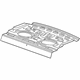 GM 94576181 Panel,Rear Window