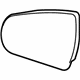 GM 20795177 Mirror Glass,Outside Rear View (Reflector Glass & Backing Plate)