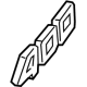 GM 84609633 Plate Assembly, L/Gate Eng Na *Galvano Silvv