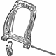 GM 13507593 Frame Assembly, Front Seat Back