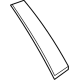 GM 84988287 Applique Assembly, Rear S/D Wdo Frm Rr