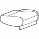 GM 22761089 Cover,Rear Seat Cushion Pad