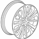 GM 39076883 Wheel Rim, Front & Rear