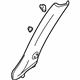 GM 25717518 Windshield Pillar Trim, Passenger Side GM 25717518 Windshield Pillar Trim, Passenger Side