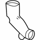 GM 84280443 Duct, Floor Rear Air Outlet