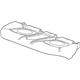 GM 95262378 Pad Assembly, Rear Seat Cushion (W/ Wire)