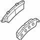 GM 84786086 Pad Kit, Rear Disc Brk