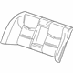 GM 23338543 Cover, Rear Seat Back *Black