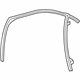 GM 22923475 Weatherstrip Assembly, Front Side Door Window Rh