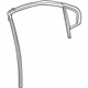 GM 42550305 Weatherstrip Assembly, Rear Side Door Window