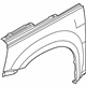 GM 25849188 Panel, Front Fender Outer