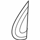 GM 84476919 Molding Assembly, F/Fdr Upr Rr