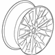 GM 22875502 Wheel Rim,Front & Rear *Aluminum Polishe