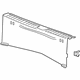 GM 94556642 Molding Assembly, Lift Gate Sill Garnish *Dark Galvanil