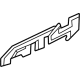 GM 84750158 Plate Assembly, L/Gate Mktg Pkg Na *Bright Chromm