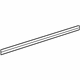 GM 20920180 Belt Weatherstrip, Rear Passenger Side GM 20920180 Belt Weatherstrip, Rear Passenger Side
