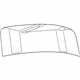 GM 23446626 Shield, Spare Wheel Heat