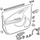 GM 23158757 Trim Assembly, Front Side Door *White