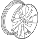 GM 42481744 Wheel Assembly, 18X7.5J Alum 43Mm O/S 115X5Xm12