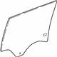 GM 23100180 Window, Rear Side Door (Lh)