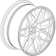 GM 84334348 WHEEL KIT-AL *INSTALL 0.40