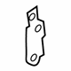 GM 19317917 FLANGE,U/B S/RL FRT