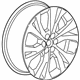 GM 84549107 WHEEL-FRT & RR