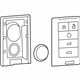 GM 13544033 TRANSMITTER ASM,R/CON DR LK & THEFT DTRNT