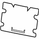 GM 92266044 Reinforcement,Rear Seat Back Pad