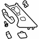 GM 22789052 Molding Assembly, Windshield Garnish *Cashmere