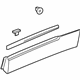 GM 84785123 Molding Kit, Rear S/D Lwr