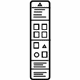 GM 10374200 Label, Jack Usage Information & Caution