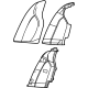 GM 84707919 Bolster Assembly, R/Seat Bk *Sedona Sauvae