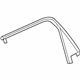 GM 20932589 Molding Assembly, Rear Side Door Window Upper Reveal