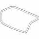 GM 89025247 Weatherstrip Asm,Rear Compartment Lid *Closed Carrier