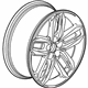 GM 84855229 Wheel, Front & Rr