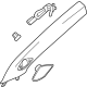 GM 42780747 MOLDING ASM-W/S GARN *LT OPEL GRAYY