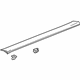 GM 22908284 Molding Assembly, Front Side Door Sill Garnish *Black