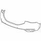 GM 84286368 Front Bumper Cover